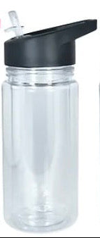 BLACK 10 OZ Acrylic Snowglobe Cup